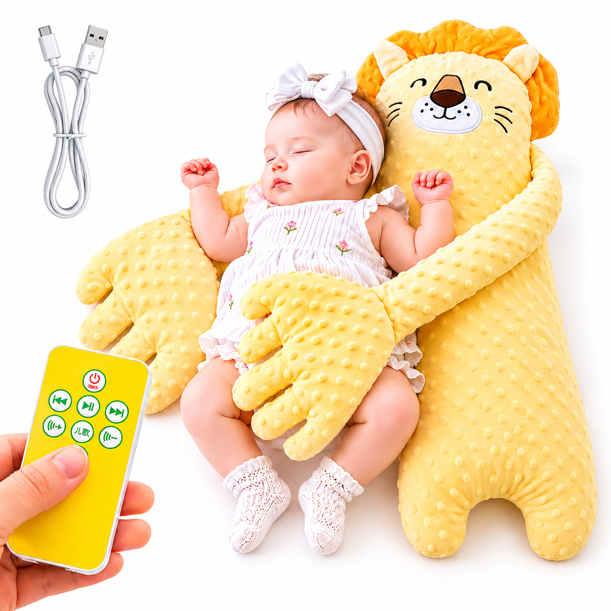 Peluche que da calma y confort en un abrazo